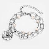 Yobest 6 Pcs/Set Bohemian Tassel Beads Charm Bracelets Set For Women Girls Fashion Pineapple Heart Geometric Bracelet Jewelry