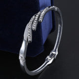 12 Styles Love Heart Bracelets Screw Bangles Women Stainless Steel Bracelet Bangle  Inlay Rhinestone Gold Silver Jewelry Gift